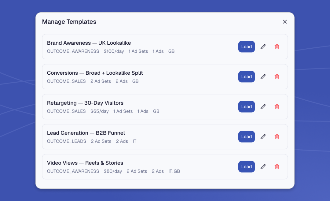 launcher-templates